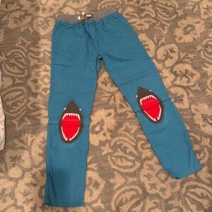 Mini Boden shark pants. Zip off to make it shorter!
